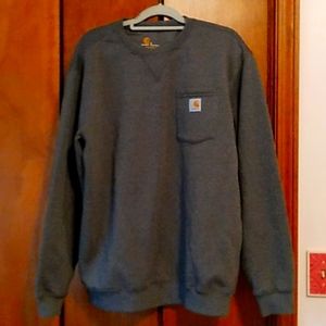 Mens Carhartt Lightweight Sweatshirt Size Large